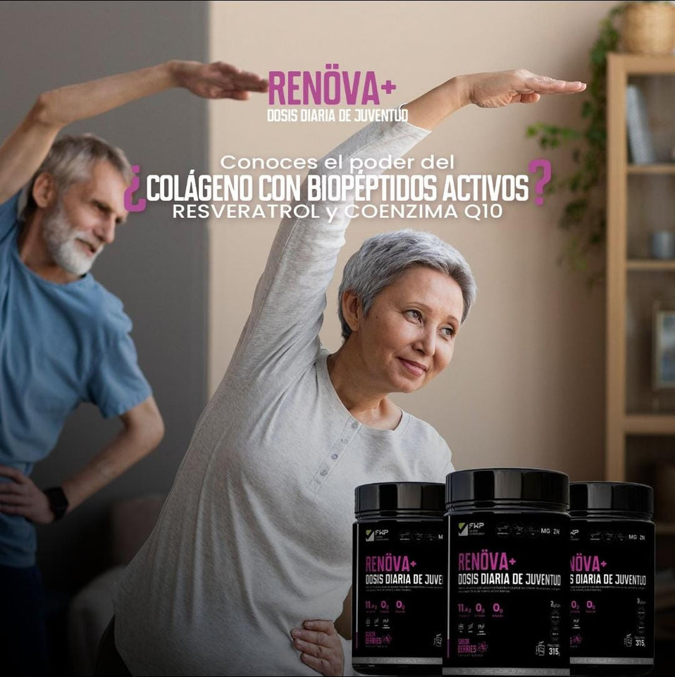 COLAGENO RENOVA +DOSIS DIARIA DE LA JUVENTUD DOBLEMENTE HIDROLIZADO